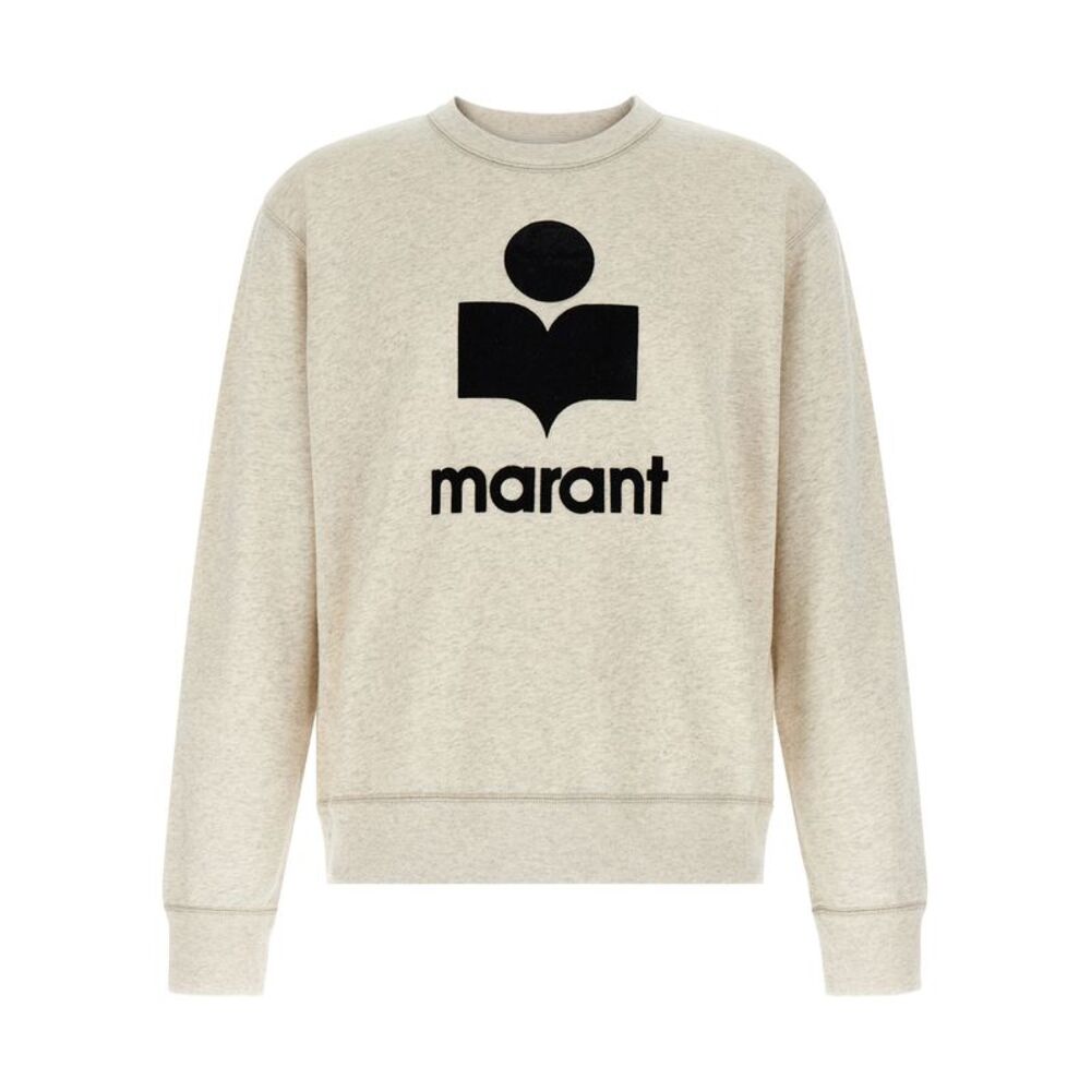 Isabel Marant Gray Cotton Men's Sweatshirt